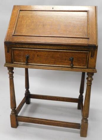 An oak bureau