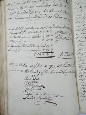 Gainsborough.- ACCOUNT BOOKS FOR THE PARISH OF LAUGHTON OVERSEERS OF THE POOR 2 ms books containing - 2