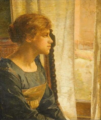 Thomas George Storey (1865-1935). Study of a young woman