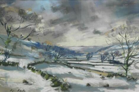 Angus Bernard Rands (1922-1985). Winter landscape