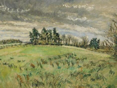 Enslin Hercules Duplessis (1894-1978). Fir trees from Lynch Hill Lane