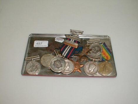 Medals: a Palestine medal with 1945-48 bar awarded to 14929735 TPR.C.Hind