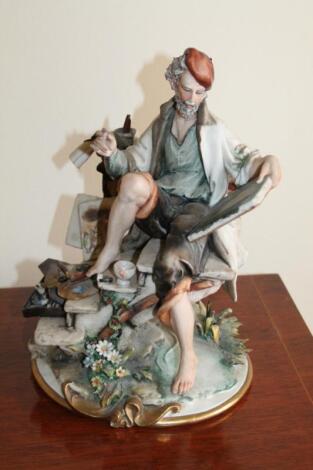 A Capodimonte figure