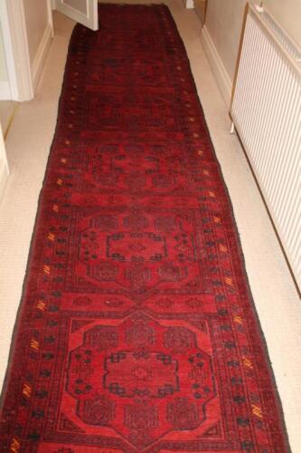 A Kazakh carpet runner