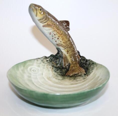 A Beswick trout pin dish