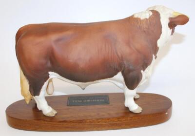 A Beswick Hereford bull - 2