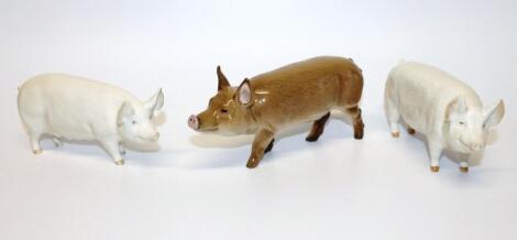 A Beswick pig