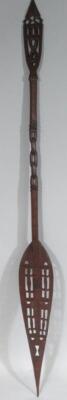 An early 20thC African tribal spear