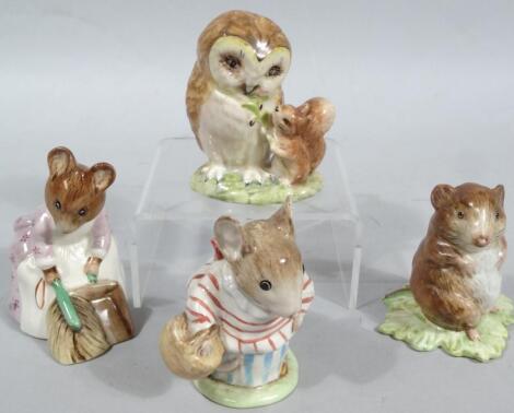 Various Beswick Beatrix Potter figures