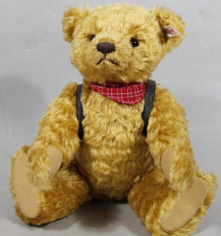 A modern boxed Steiff Teddy bear