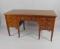 A Victorian mahogany and inlaid dressing table