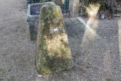 A staddle stone