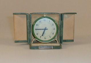 A mid 20thC travel clock