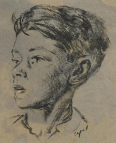 Hyman Segal (1914-2004). Study of a boy