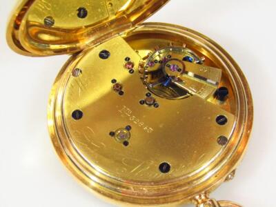 An 18ct gold gentleman's open faced pocket watch - 3