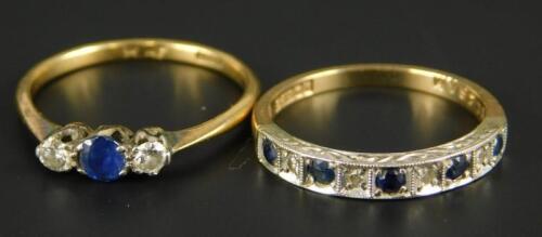 Two dress rings