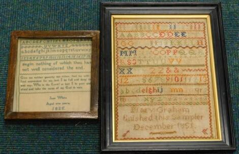 An early 19thC sampler