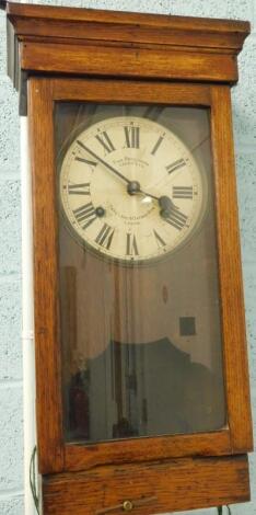 An early 20thC time recording clock