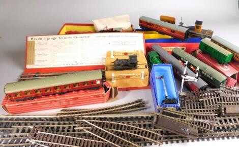 A quantity of Hornby OO railway accessories etc.