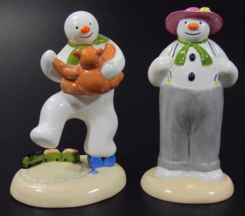 A Coalport Characters The Snowman figure