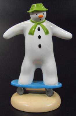 A Coalport Characters The Snowman figure