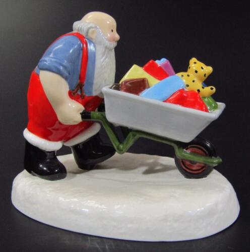 A Coalport Characters Father Christmas figure group