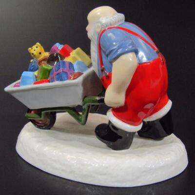 A Coalport Characters Father Christmas figure group - 2