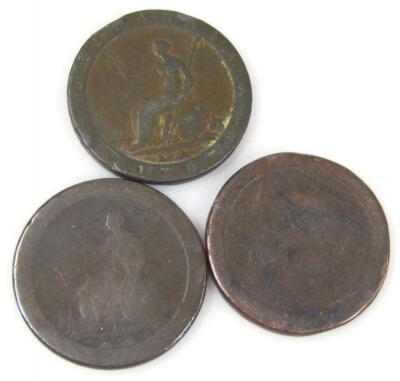 Various coins George III and later - 5