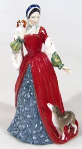 A Royal Doulton figure Anne Boleyn