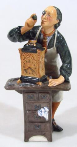 A Royal Doulton figure The Clock Maker