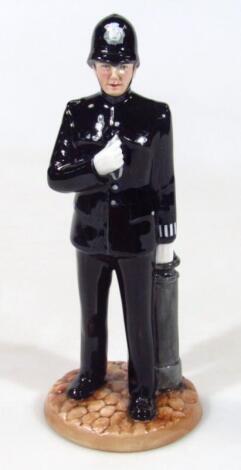 A Royal Doulton Classics figure A Policeman