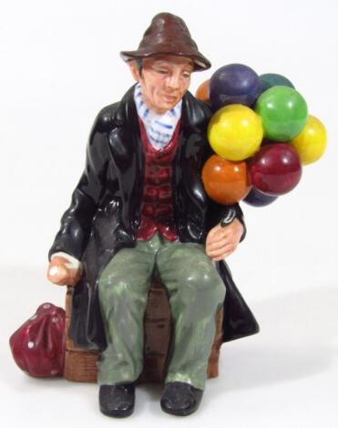 A Royal Doulton figure The Balloon Man