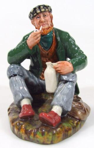 A Royal Doulton figure The Wayfarer