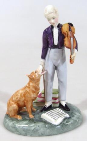 A Royal Doulton figure The Young Master