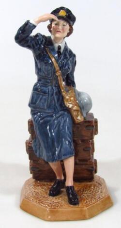 A Royal Doulton Classics figure Women's Auxiliary Airforce