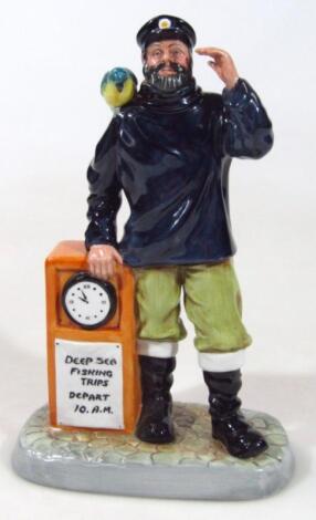 A Royal Doulton figure All Aboard