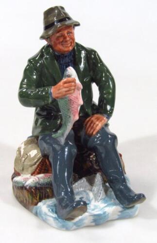 A Royal Doulton figure A Good Catch