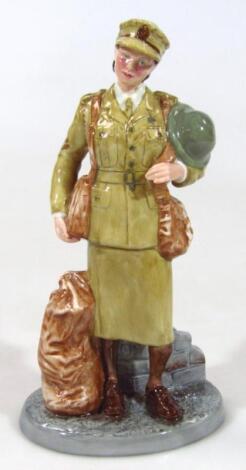 A Royal Doulton Classics figure Auxiliary Territorial Service Sea