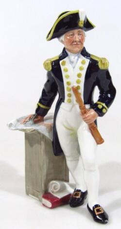 A Royal Doulton figure The Captain