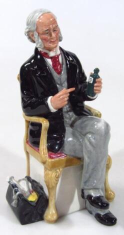 A Royal Doulton figure The Doctor