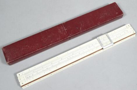 A mid 20thC slide rule