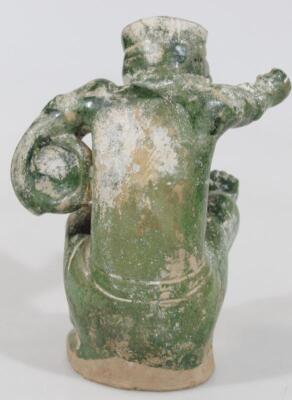 A Song style pottery Chinese figure - 2