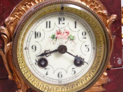 A late 19thC mantel clock - 2