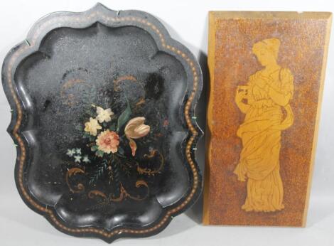 A 19thC Toleware tray