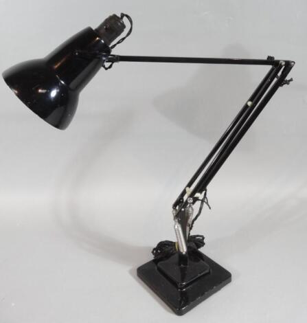 A 1950 angle poise lamp