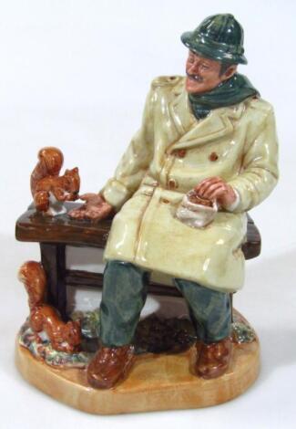 A Royal Doulton figure Lunch Time