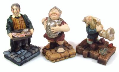 Various Clarecraft Discworld character figures - 3