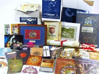 Various Clarecraft Discworld related ephemera