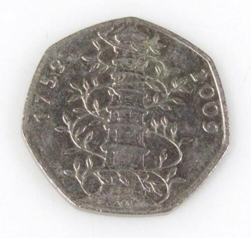 A Kew Gardens 50p coin