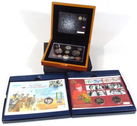 A Royal Mint 2008 cased proof coin set